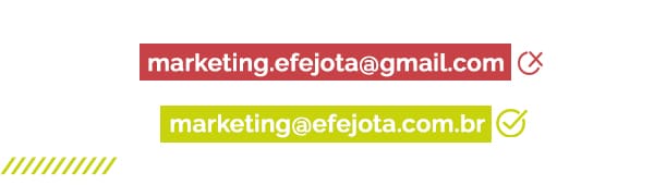 marketing.efejota@gmail.com - Errado
marketing@efejota.com.br - Certo