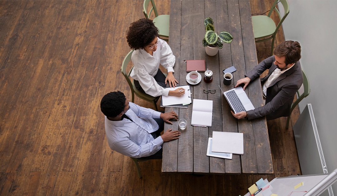 reuniões comerciais